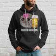 Lecker Bierchen X Sad Hamster Meme Bier Weizenbier Weißbier Hoodie Geschenke für Ihn