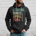 Legend Since April 2004 20Th Birthday Boy 20 Years Old Hoodie Gifts for Him