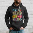 Leopard 100Th Day Of School Principal Life 100 Days Smarter Hoodie Gifts for Him