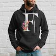 Letra Del Alfabeto – Nombre Inicial Letra F Flores Sudadera Regalos para él
