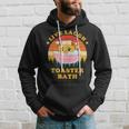 Live Laugh Toaster Bath Saying Vintage Hoodie Gifts for Him