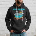 Live Laugh Toaster Bath Skeleton Hoodie Gifts for Him
