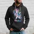 Thelma Name Personalisierbar Regenbogen-Einhorn Tupfen Personalisierbar Hoodie Geschenke für Ihn