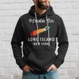 Long Island Ny Souvenir Native Long Islander Map Vintage Hoodie Gifts for Him