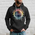 Louisiana Total Solar Eclipse April 8Th 2024 Retro Vintage Hoodie Gifts for Him