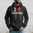 I Love Cooter Heart Cooter Lover Hoodie Gifts for Him