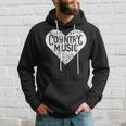 I Love Country Country Music Lover Idea Hoodie Gifts for Him