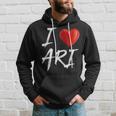I Love Heart Ari Family NameHoodie Gifts for Him