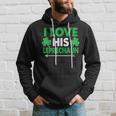 I Love His Leprechaun- St Patrick's Day Couples Hoodie Gifts for Him