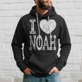 I Love Noah Valentine Boyfriend Son Husband Name Hoodie Gifts for Him