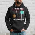 I Love You To Pluto And Back Pluto Never Forget Hoodie Gifts for Him