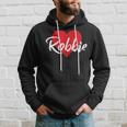 I Love Robbie First Name I Heart Named Hoodie Gifts for Him