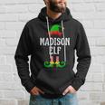 Madison Elf Personalized Name Christmas Family Matching Hoodie Gifts for Him