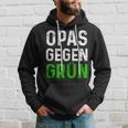 Männer Opas Gegen Grün Spruch Grüne Nein Danke Opa Hoodie Geschenke für Ihn