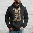 March 1984 40Th Birthday 2024 40 Years Of Being Awesome Hoodie Gifts for Him
