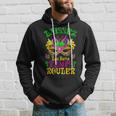 Mardi Gras Mask Let The Good Times Roll Fleur De Lis Symbol Hoodie Gifts for Him