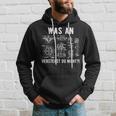 Maschinenbauer Maschinenbau Ingenieur Geschenk Black Hoodie Geschenke für Ihn