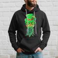Mask Swinger Upside Down Pineapple St Patrick's Day Hoodie Gifts for Him