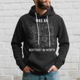 Maurer Architekt Bauingenieur Spruch Geschenk Hoodie Geschenke für Ihn