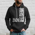 Meister 2024 Aufsteigerintage Motif Team Football Fun Kapuzenpullover Geschenke für Ihn