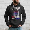 Men's Courtesy Red White And Blue Hoodie Gifts for Him
