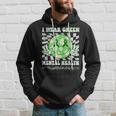 Mental Health Awareness Smile Hippie Checkered Green Ribbon Hoodie Gifts for Him