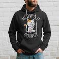 Meow's It Going Cats Pet Animals Owner Cat Lover Graphic Hoodie Gifts for Him