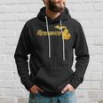 Michigangster Gold Detroit Michigan Midwest Mitten Hoodie Gifts for Him