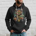 Money Calling Hip Hop Bear Teddy Gangster Rap Swag Dope Hoodie Gifts for Him
