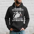 Morgenmuffel Morgen Und Menschen Ich Hasse Morgenschen Hoodie Geschenke für Ihn