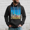 Nashville Skyline Tennessee Music City Vintage Pride Hoodie Gifts for Him