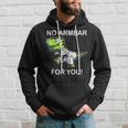 No Armbar For You Jiu Jitsu Dinosaur Hoodie Gifts for Him