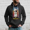 No Prob-Llama Word Play Lama Alpaca Vintage Hoodie Gifts for Him