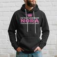 Nora Nombre Personal Lindo Divertido Nora Sudadera Regalos para él