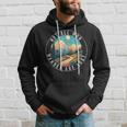 Not All Who Wander Are Lost Hiking Hiker Outdoorsy Nature Hoodie Gifts for Him