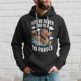 Nunca Eres Demasiadoiejo Para Remar Dragon Boat Racing Team Men Sudadera Regalos para él