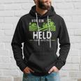 Nur Ein Held Fährt Aufs Feld Tractor Tractor Hoodie Geschenke für Ihn