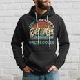 Old Man Like A Grandpa Only Cooler Vintage Dad Fathers Day Hoodie Gifts for Him
