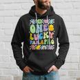 One Lucky Parapro St Patrick's Day Paraprofessional Groovy Hoodie Gifts for Him
