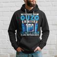 Ouzo Drink Only An Tagen Die Mit G Enden Und Wednesday Hoodie Geschenke für Ihn