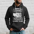 Papa & 3 Söhne Chaos Team Papa 3 Söhne Kapuzenpullover Geschenke für Ihn