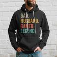 Papa Ehemann Gamer Legendideospielspieler Gaming Dad Kapuzenpullover Geschenke für Ihn