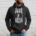 Papa Maler Kapuzenpullover Geschenke für Ihn