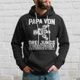 With Papaon Drei Jungs Wie Papa German Kapuzenpullover Geschenke für Ihn