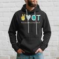 Peace Love Ot Ota Occupational Therapy Therapist Hoodie Gifts for Him