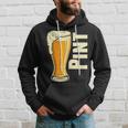 Pint Half Pint Matching Dad And Baby Matching Father's Day Hoodie Gifts for Him