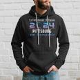 Pittsburg New Hampshire Eclipse 2024 Total Solar Eclipse Hoodie Gifts for Him