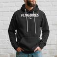 Plugbikes Fan Stuff Weisse Logos Hoodie Geschenke für Ihn