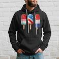 Popsicle Us American 4Th Of July Popsicle Red White & Blue Hoodie Gifts for Him