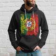 Portugal Flag Vintage Distressed Portugal Hoodie Gifts for Him